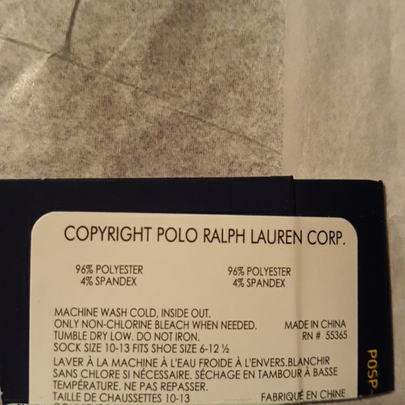 Polo Ralph Lauren Socks NEW - Picture 4 of 7